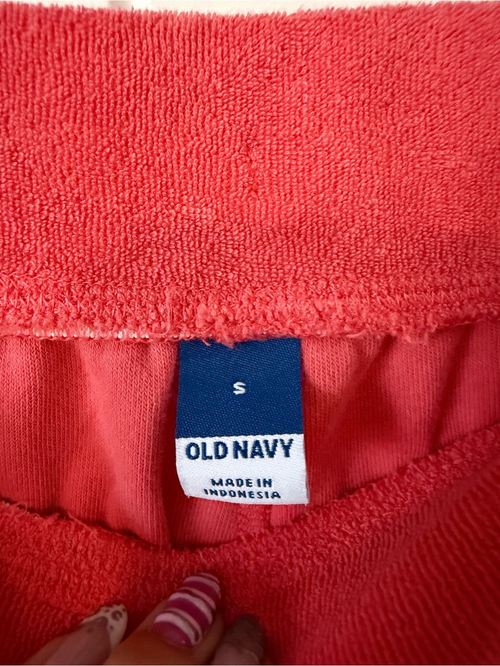 Coral Drawstring Shorts - Picture 3 of 4